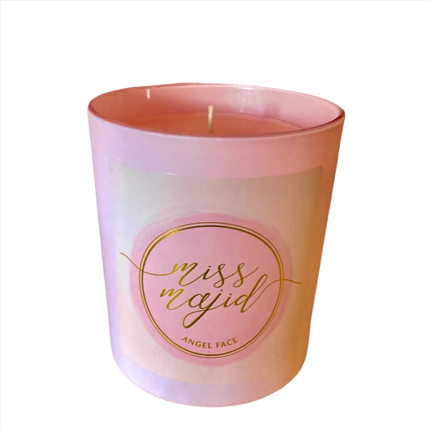 Angel face candle