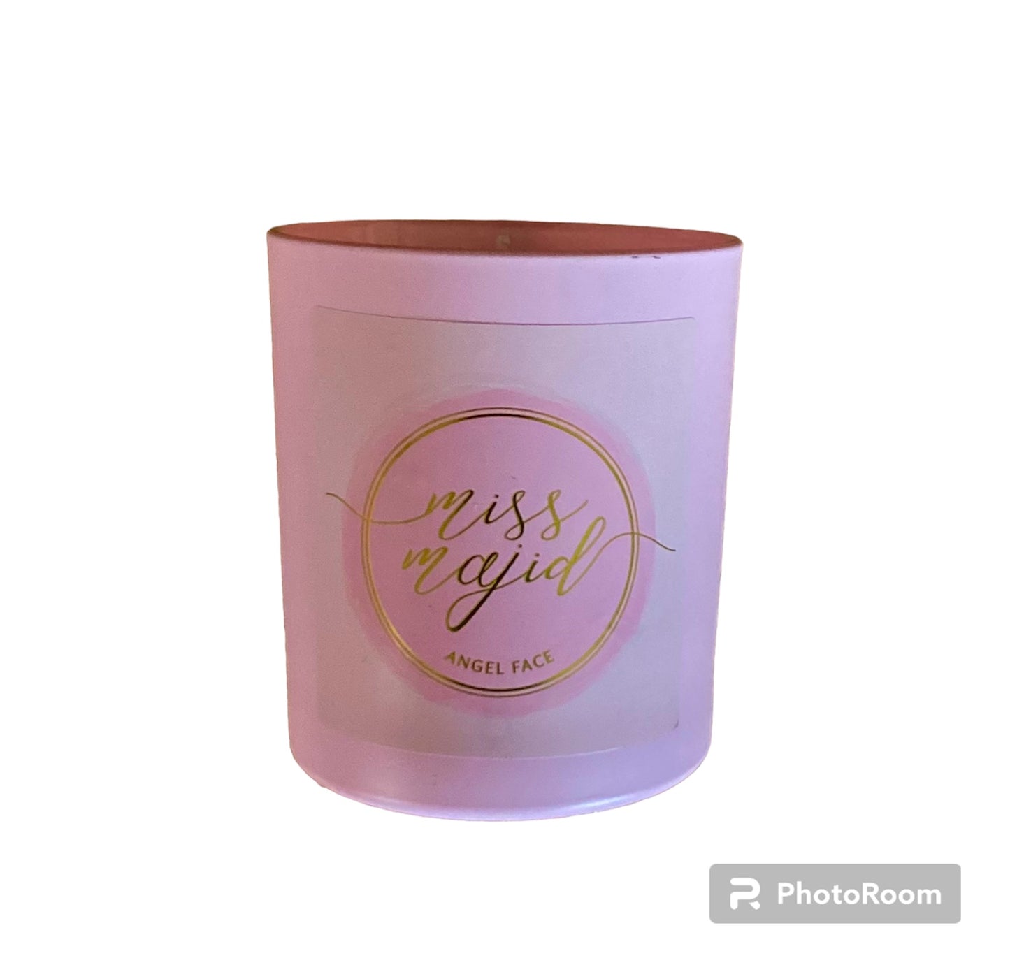 Angel face candle